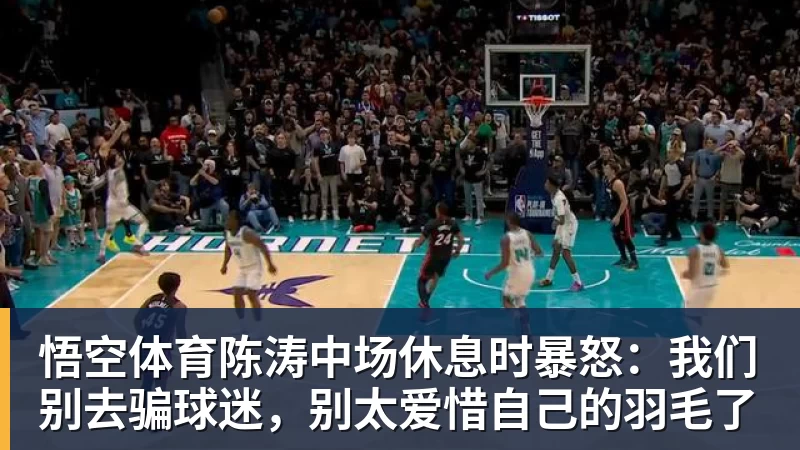 悟空体育陈涛中场休息时暴怒：我们别去骗球迷，别太爱惜自己的羽毛了